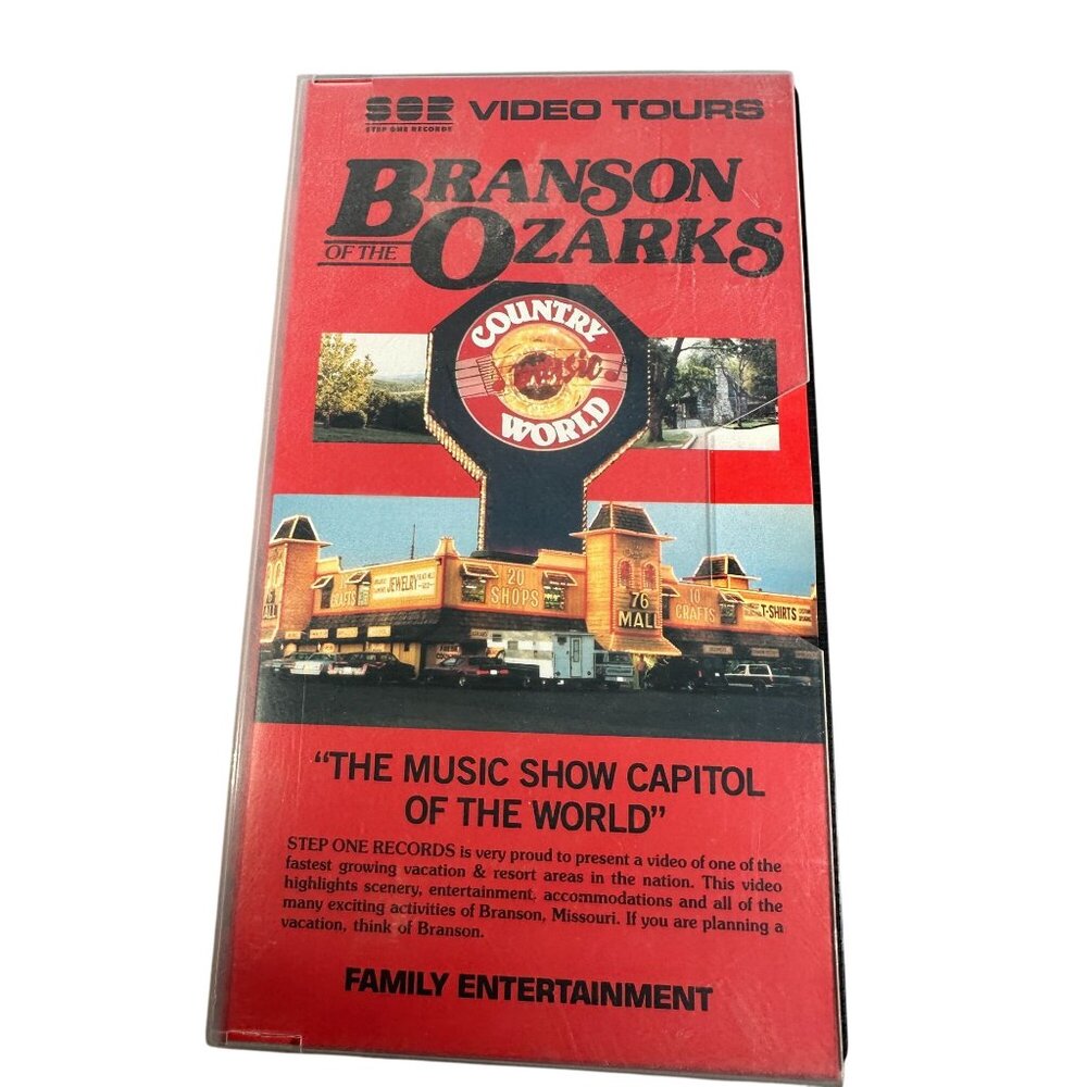 Branson Missouri Video Tour VHS Family Entertainment Attractions & Music